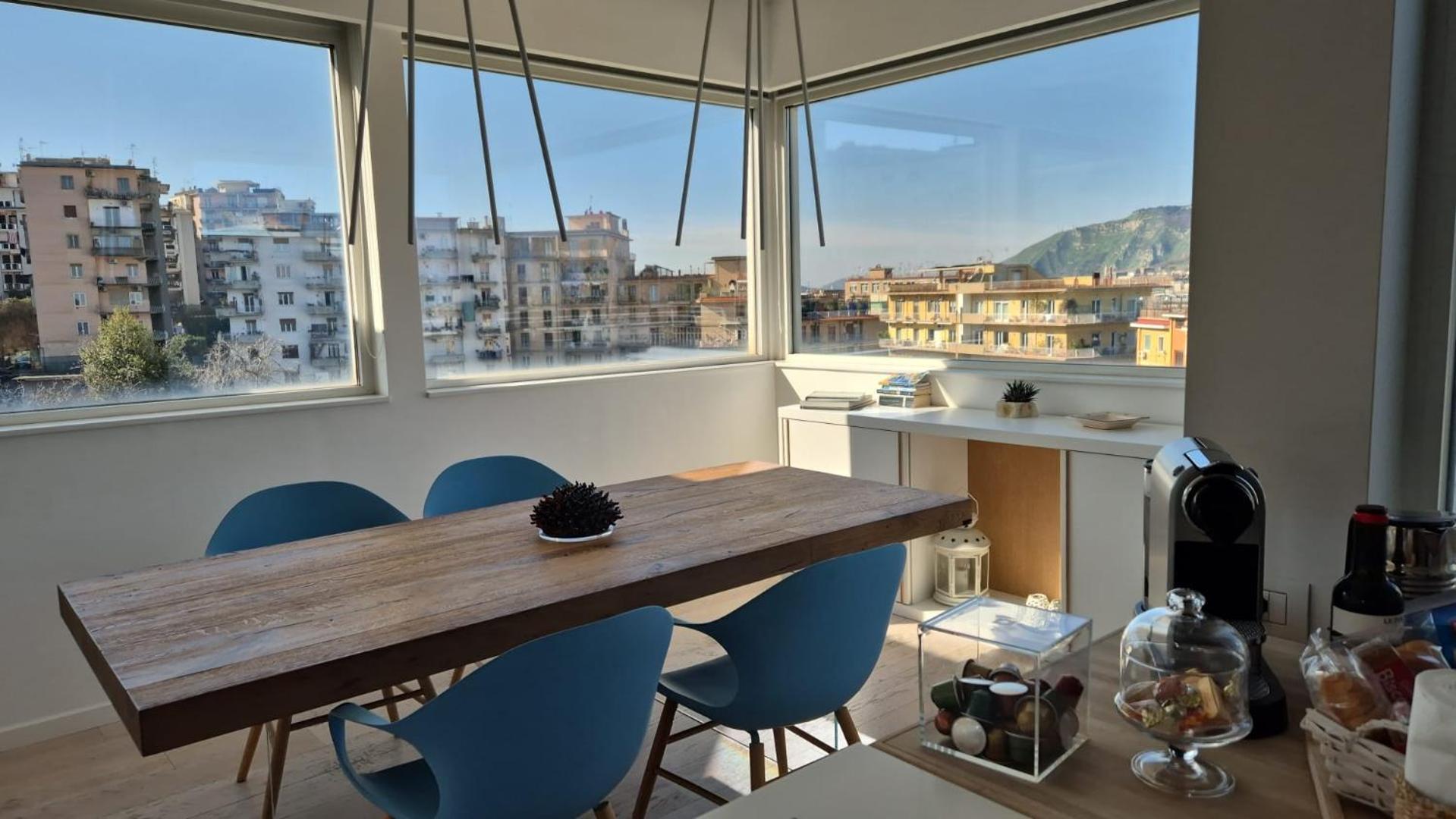 Terrazza Manu - Loft Suspended Over The City-Vomero Neapol Zewnętrze zdjęcie
