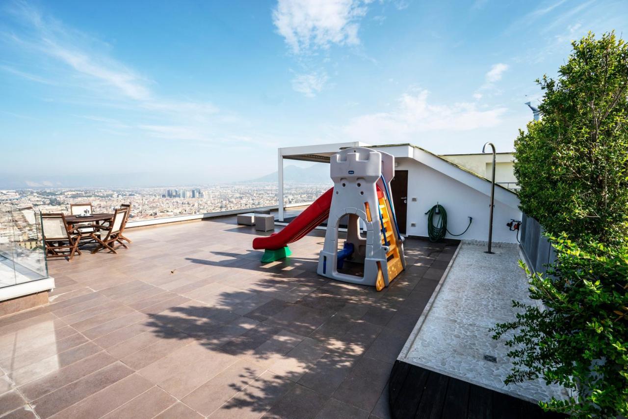 Terrazza Manu - Loft Suspended Over The City-Vomero Neapol Zewnętrze zdjęcie