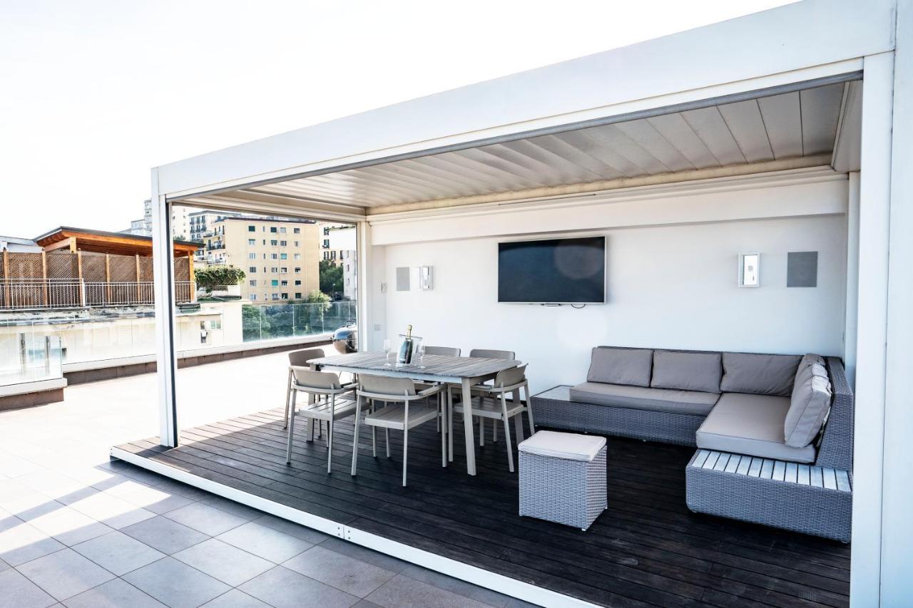 Terrazza Manu - Loft Suspended Over The City-Vomero Neapol Zewnętrze zdjęcie