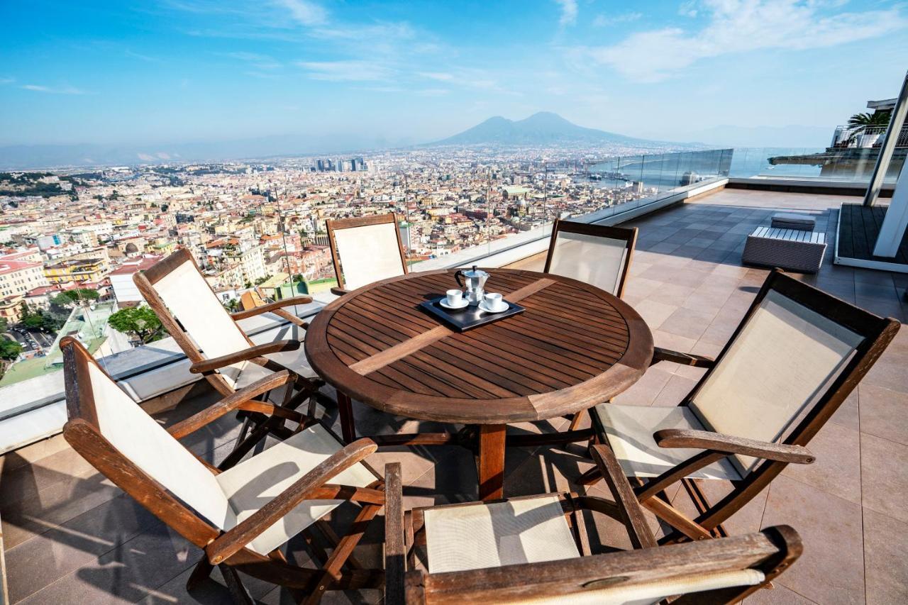 Terrazza Manu - Loft Suspended Over The City-Vomero Neapol Zewnętrze zdjęcie